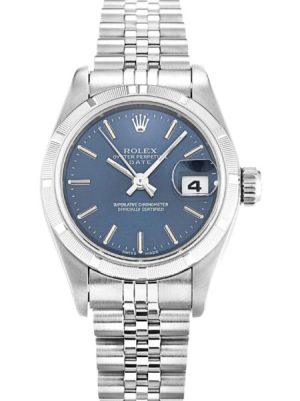 Replica Rolex Lady-Datejust 26mm Blue Dial 79190