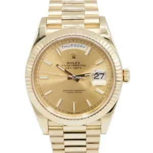 Replica Rolex Day-Date II 41mm Champagne Dial 218238