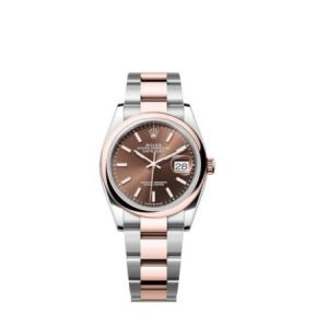Superclone Rolex Datejust 36 mm Chocolate Dial 126201 Oyster