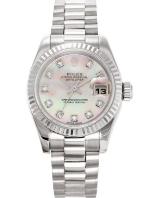 Replica Rolex Datejust 26mm Mother of Pearl Dial 179179