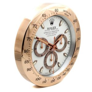 Rolex Wall Clock – DAYTONA ROSE GOLD | Affordable Elegance
