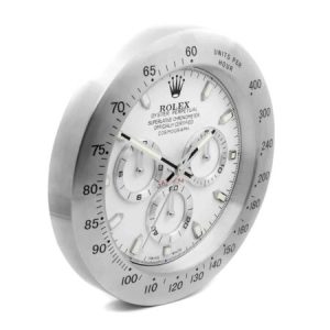 Rolex Wall Clock – ROLEX DAYTONA SILVER | Affordable Elegance