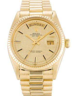 Replica Rolex Day-Date 36mm Champagne Dial 1803
