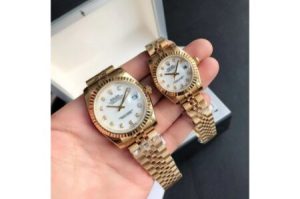 Replica Rolex Datejust 36/28mm RG/RG Jub White/Dial