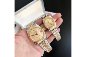 Replica Rolex Datejust 36/28mm RG/SS Jub Gold/Dial