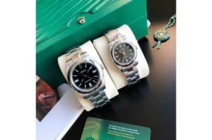 Replica Rolex Oyster Perpetual 31/41mm SS/SS Black/Stk