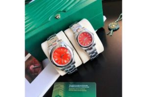 Replica Rolex Oyster Perpetual 31/41mm SS/SS Red/Stk