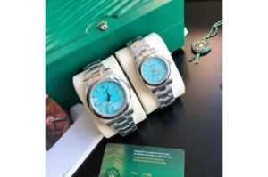 Replica Rolex Oyster Perpetual 31/41mm SS/SS Tiffany Blue/Stk