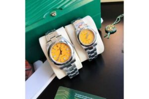 Replica Rolex Oyster Perpetual 31/41mm SS/SS Yellow/Stk