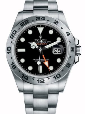 Replica Rolex Explorer II 42mm Black Dial 216570 BKSO