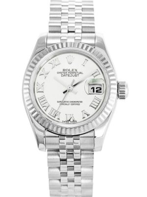 Replica Rolex Datejust 26mm White Dial 179174