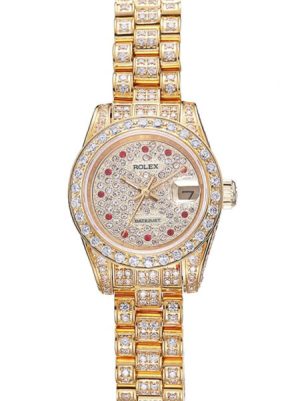 Superclone Rolex Datejust 26mm White Dial 622024