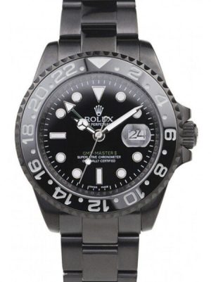 Replica Rolex GMT-Master II 41mm Black Dial REP016829