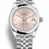 Replica Rolex Datejust 31mm Pink Dial 278240