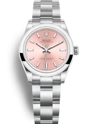 Replica Rolex Oyster Perpetual Lady 31mm Pink Dial 277200